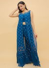 Blue Colour ARYA 20 Latest Designer Party Wear Fancy Heavy Georgette Salwar Suits Collection 9214